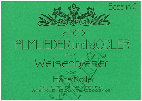 Kleine Notenbüchlein: 20 Almlieder und Jodler für Weisenbläser - cliquer ici Kleine Notenbüchlein: 20 Almlieder und Jodler für Weisenbläser - cliquer ici