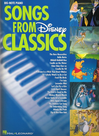 Songs from Disney Classics - cliquer ici