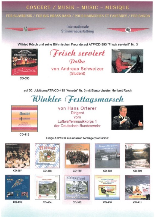 Winkler Festtagsmarsch - cliquer ici Winkler Festtagsmarsch - cliquer ici