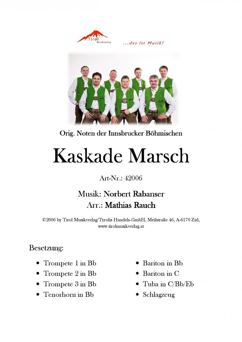 Kaskade Marsch - cliquer ici