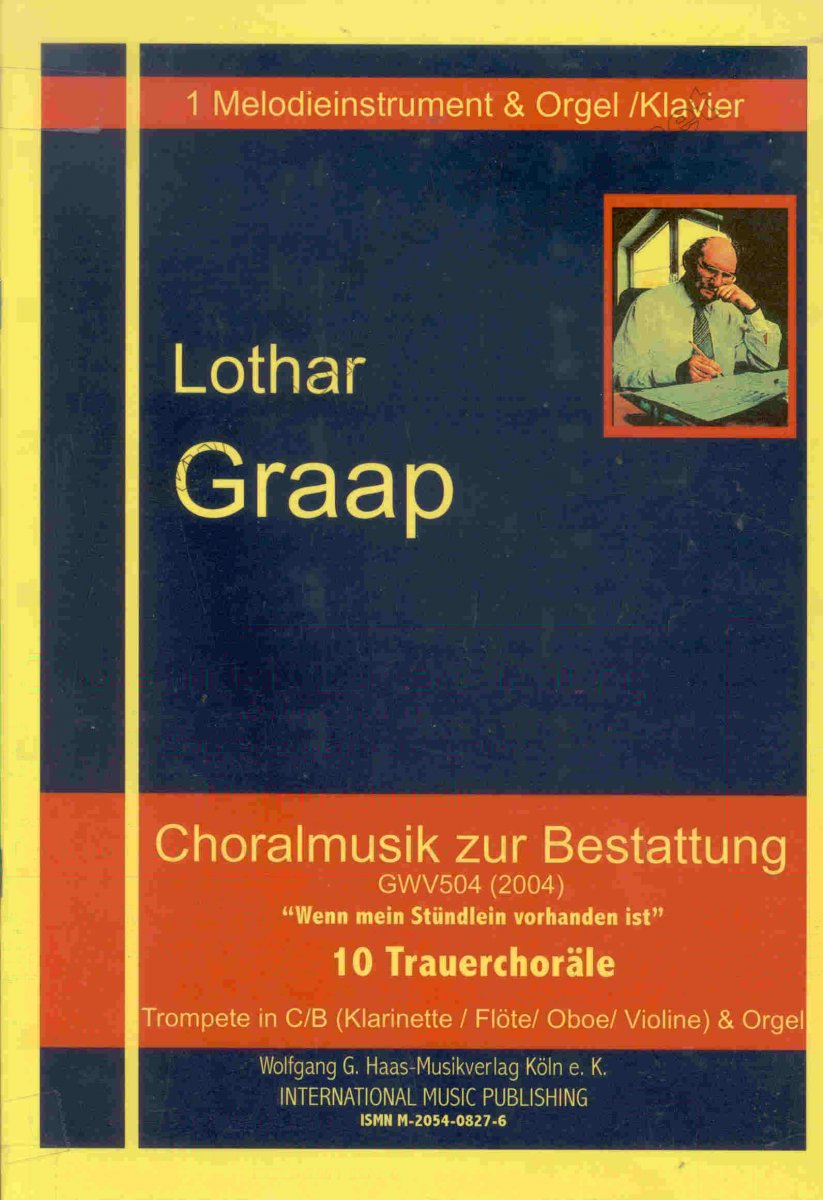 Choralmusik zur Bestattung: 10 Trauerchor�le f�r Melodieinstrument und Orgel - cliquer ici
