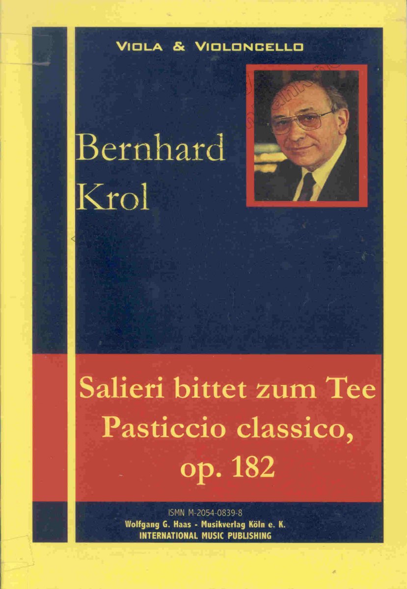 Salieri bittet zum Tee (Pasticcio classico) - cliquer ici Salieri bittet zum Tee (Pasticcio classico) - cliquer ici