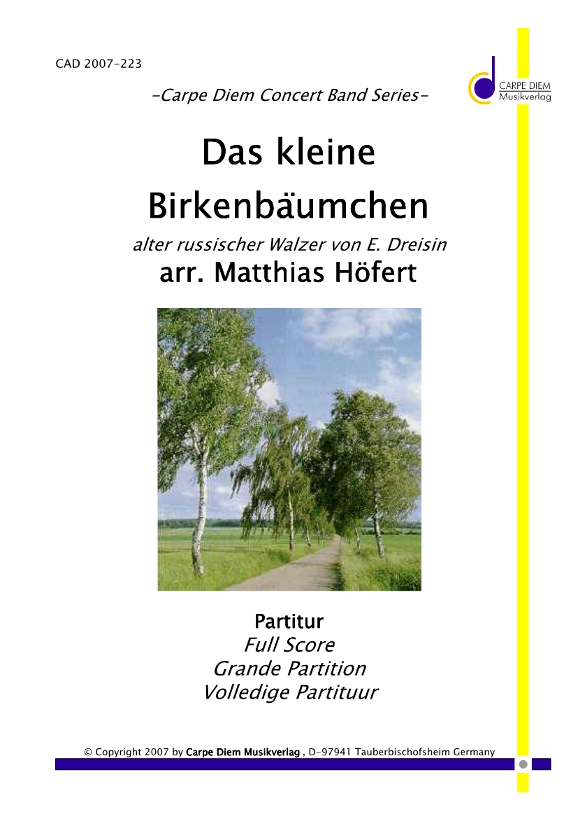Das kleine Birkenb�umchen - cliquer ici
