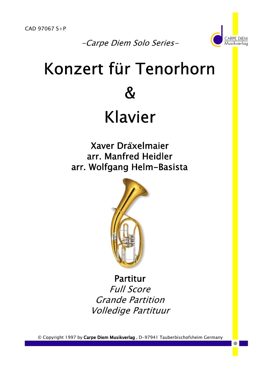 Konzert fr Tenorhorn - cliquer ici