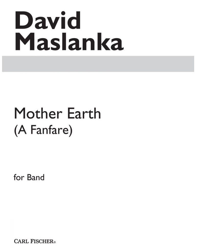 Mother Earth, A Fanfare - cliquer ici Mother Earth, A Fanfare - cliquer ici