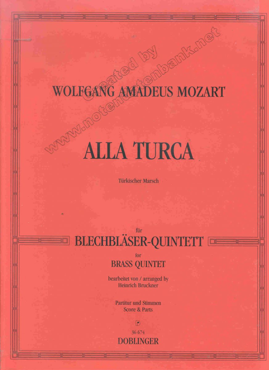 Alla turca (Trkischer Marsch) - cliquer ici