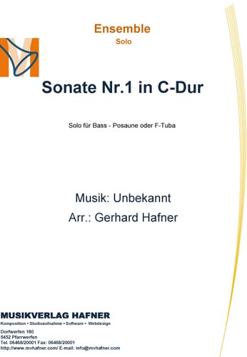 Sonate #1 in C-Dur - cliquer ici