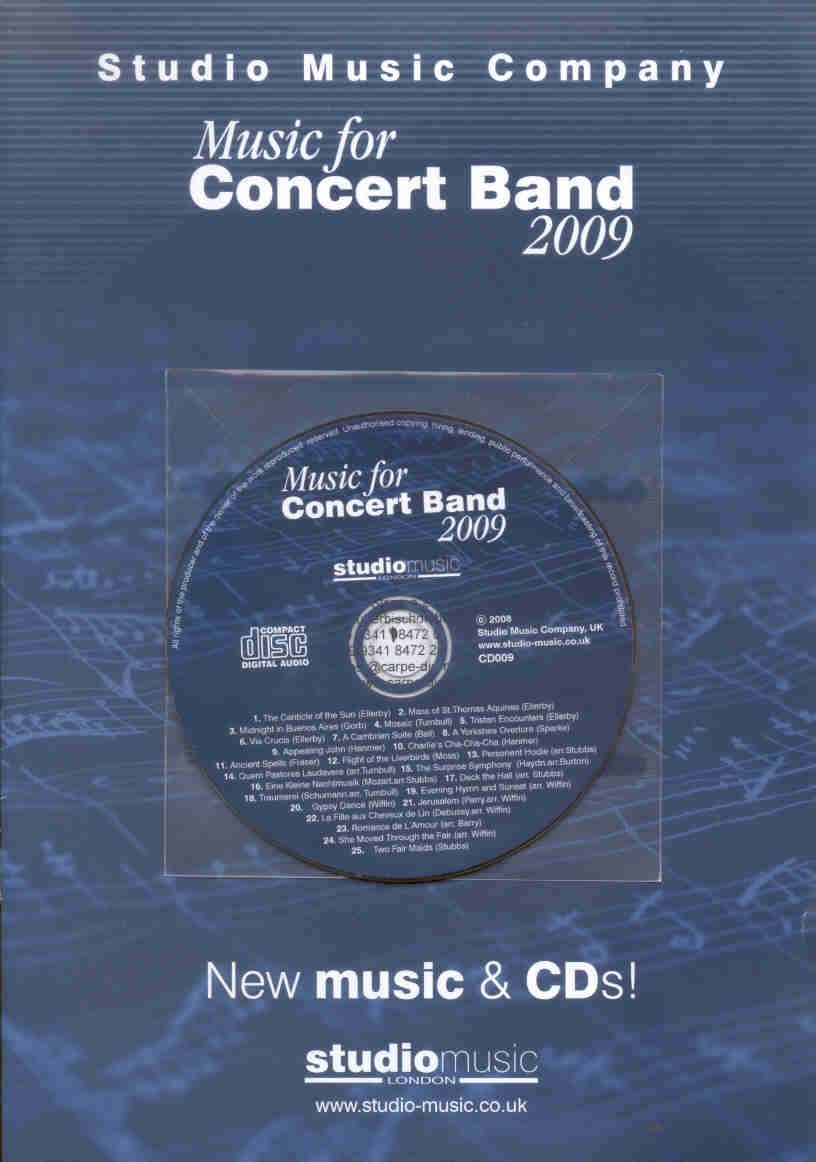 Studio Music 2009 - Music for Concert Band - cliquer ici