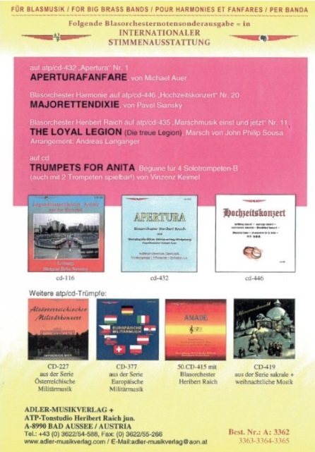 Trumpets for Anita - cliquer ici Trumpets for Anita - cliquer ici