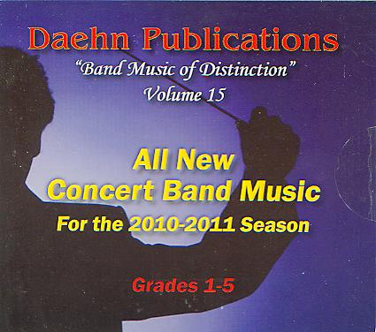 Daehn 2010-2011 'Band Music of Distinction' #15 - cliquer ici