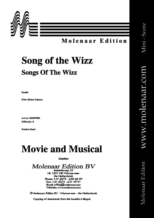 Songs of the Wizz - cliquer ici