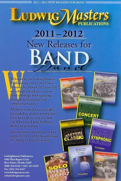 LudwigMasters 2011-2012 New Releases for Band - cliquer ici LudwigMasters 2011-2012 New Releases for Band - cliquer ici