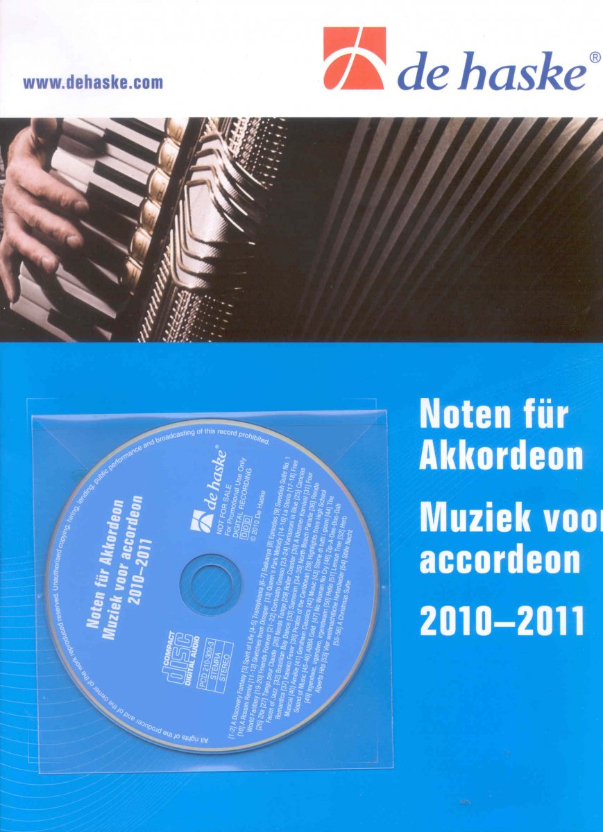 De Haske 2010-2011 Noten für Akkordeon - cliquer ici De Haske 2010-2011 Noten für Akkordeon - cliquer ici