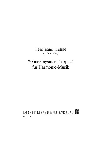Geburtstags-Marsch - cliquer ici Geburtstags-Marsch - cliquer ici