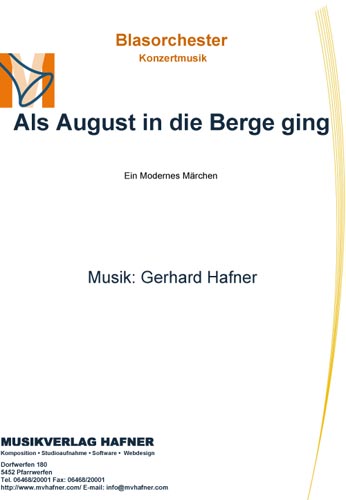 Als August in die Berge ging - cliquer ici Als August in die Berge ging - cliquer ici