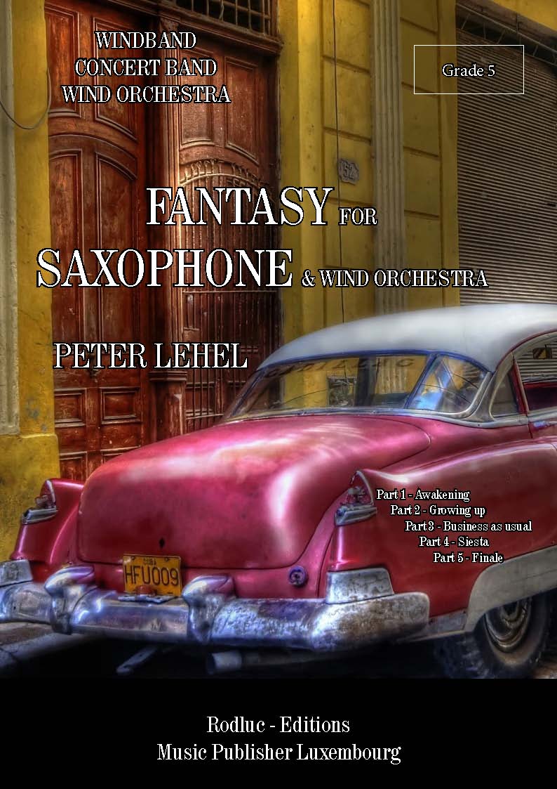 Fantasy for Saxophone and Wind Orchestra - cliquer ici