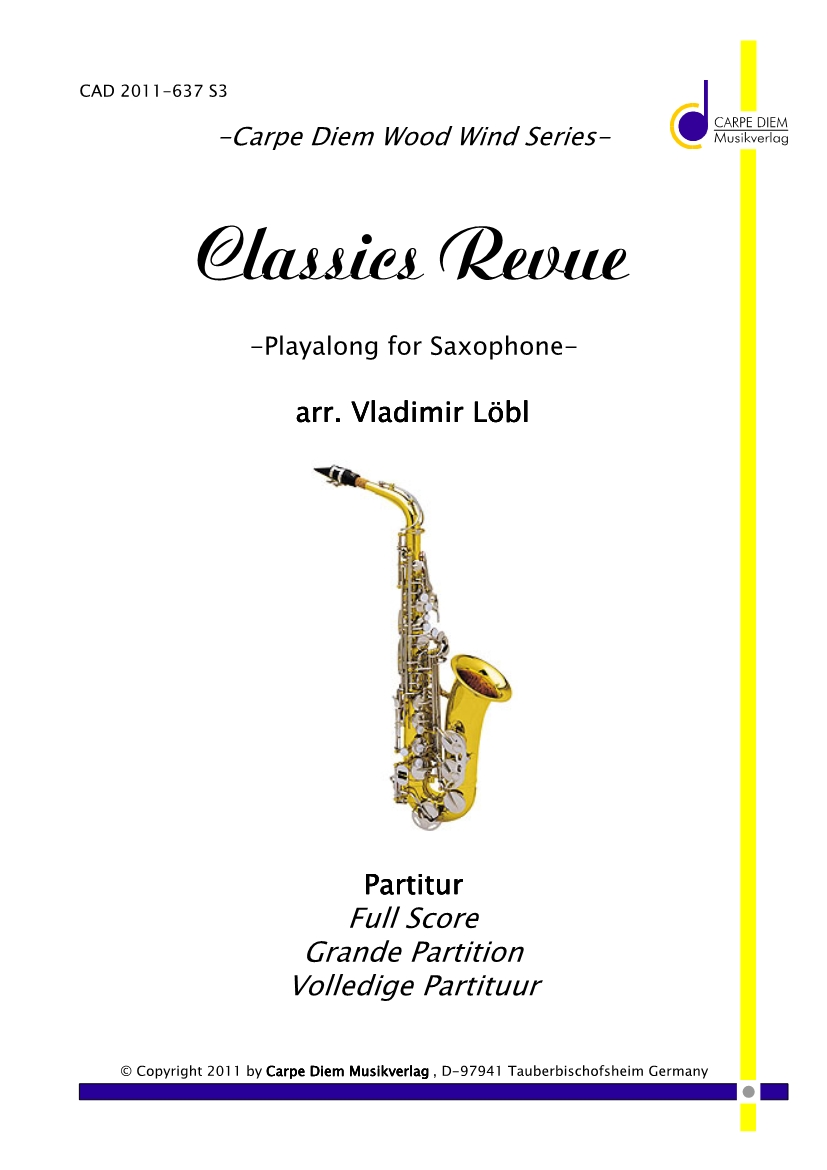 Classics Revue - f�r Saxophon - cliquer ici