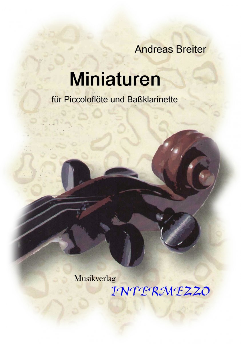 Miniaturen f�r Piccolofl�te und Bassklarinette - cliquer ici
