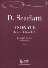 4 Sonatas (K. 2, 4, 6, 9) for Keyboard - cliquer ici 4 Sonatas (K. 2, 4, 6, 9) for Keyboard - cliquer ici