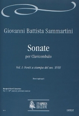 Sonatas for Harpsichord #1: 18th century printed sources - cliquer ici