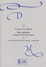 Didactic Duos #1, for 2 Recorders S[A]-T (Violin and Violoncello) - cliquer ici