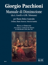 Manuale di Diminuzione from works by A. Corelli and G. Ph. Telemann - cliquer ici