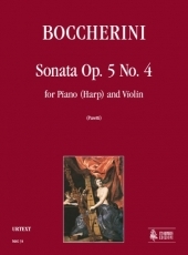 Sonata Op. 5 No. 4 for Piano (Harp) and Violin - cliquer ici