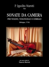 Sonate da camera for Violin, Violoncello or Harpsichord - cliquer ici
