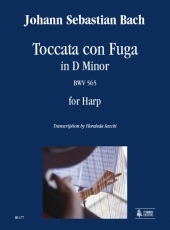 Toccata con Fuga in D minor BWV 565 for Harp - cliquer ici