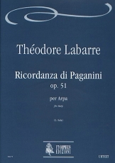 Ricordanza di Paganini Op. 51 for Harp - cliquer ici