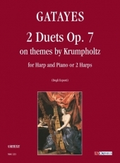 2 Duets Op. 7 on themes by Krumpholtz for Harp and Piano or 2 Harps - cliquer ici 2 Duets Op. 7 on themes by Krumpholtz for Harp and Piano or 2 Harps - cliquer ici