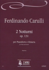 2 Notturni Op. 131 for Piano and Guitar - cliquer ici 2 Notturni Op. 131 for Piano and Guitar - cliquer ici