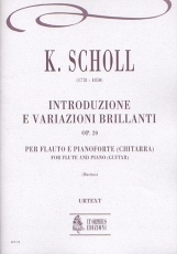 Introduzione e Variazioni Brillanti Op. 20 for Flute and Piano (Guitar) - cliquer ici