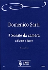 3 Sonate da camera a Flauto e Basso - cliquer ici 3 Sonate da camera a Flauto e Basso - cliquer ici