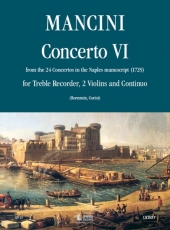 Concerto No.6 from the 24 Concertos in the Naples manuscript (1725) - cliquer ici