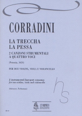 La Treccha, La Pessa. 2 Instrumental four-part Canzonas (Venezia 1624) - cliquer ici