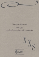 Dialoghi for Piano, Violin, Viola and Violoncello (1989) - cliquer ici
