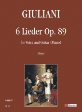 6 Lieder for Voice and Guitar - cliquer ici