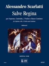 Salve Regina for Soprano, Alto, 2 Violins and Continuo - cliquer ici