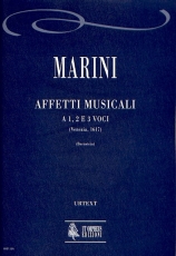 Affetti musicali a 1, 2 e 3 voci - cliquer ici