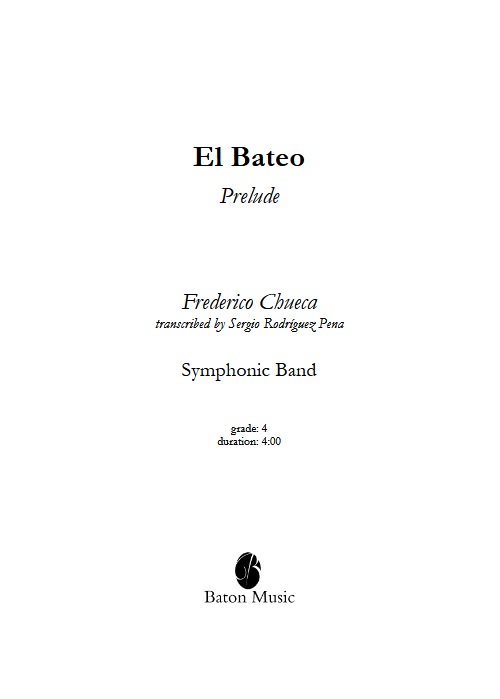 El Bateo (Preludio) - cliquer ici