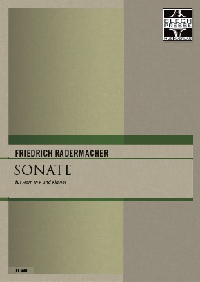Sonate für Horn und Klavier - cliquer ici Sonate für Horn und Klavier - cliquer ici