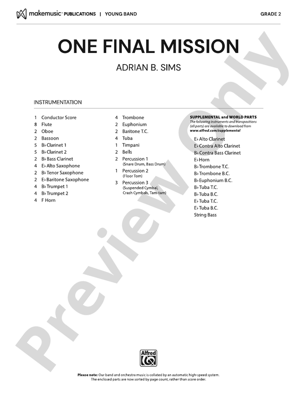 One Final Mission - cliquer ici