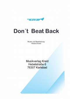 Don't Beat Back - cliquer ici