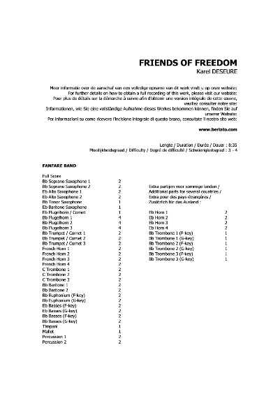 Friends of Freedom - cliquer ici