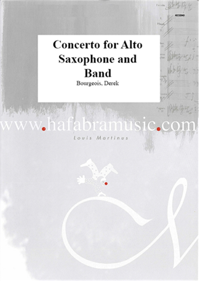 Concerto for Alto Saxophone and Band - cliquer ici