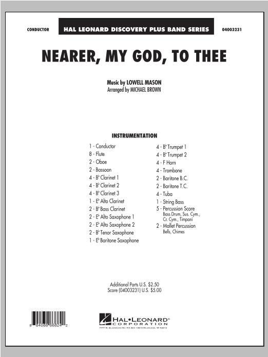 Nearer, My God, to Thee - cliquer ici