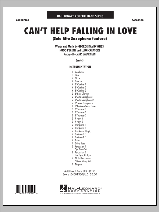 Can't Help Falling in Love - cliquer ici