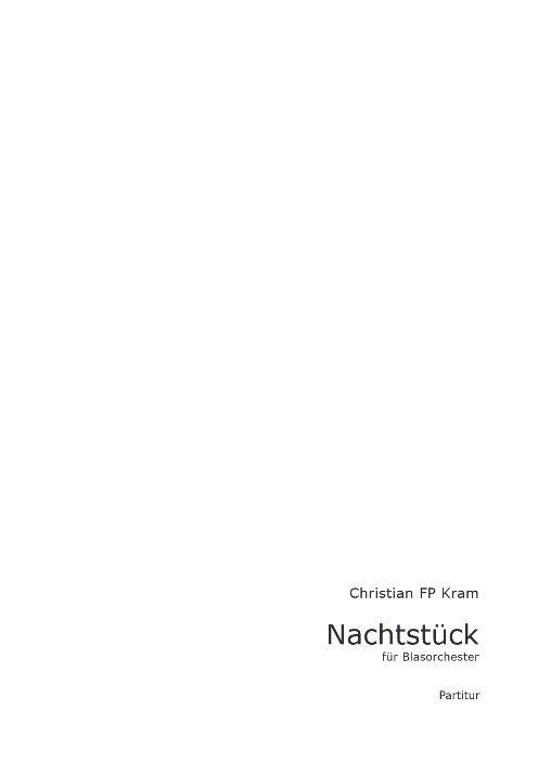 Nachtstück - cliquer ici Nachtstück - cliquer ici
