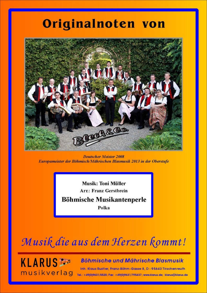 B�hmische Musikantenperle - cliquer ici